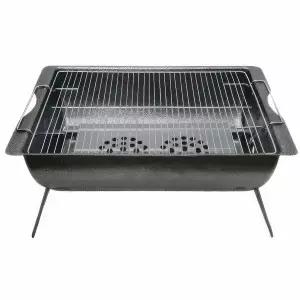접이식 캠핑 숯불 석쇠 그릴 숏다리 바베큐 화로대 중형 펜션