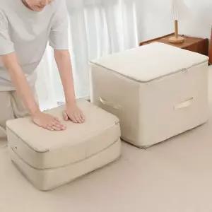 특대형 압축팩 이불용 의류 여행용 계절옷 보관함 대용량 수납 압축 봉투 가방 파우치 KK1015