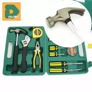 자취필수템 공구세트 12p 수공구세트 줄자 비상용 드라이버세트 가정용공구 사무실용 이사선물 공구함 망치