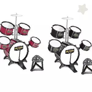 타악기 연주 놀이 학습 음악 교육 완구 어린이 재즈 드럼 세트 악기 장난감 리듬