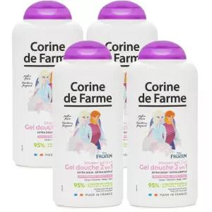 Corine de Farme Shower Gel 2 in 1 코린드팜 겨울왕국 키즈 샤워 젤 바디 워시 300ml 4팩
