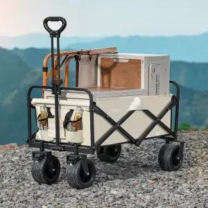 제프노 미니웨건 카트 접이식 미니 웨건 캠핑 휴대용