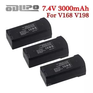 V198 V198PRO V198MAX V168PRO V168MAX GPS 드론 Quadcopter 배터리 액세서리 용 7.4V 3000Mah Lipo
