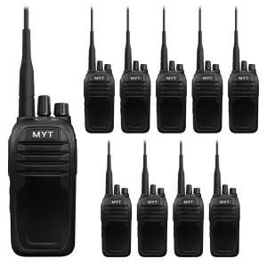 LOG-D33 최신 디지털무전기 10대세트 민영정보통신 DMR 뛰어난 내구성