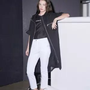 [올리비아로렌]밑단 매쉬 롱 점퍼VVCCL5M4281_YS