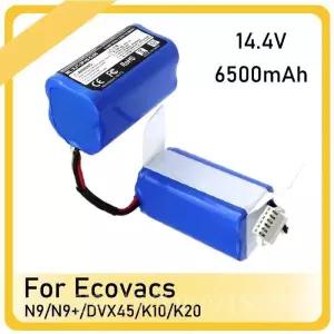 ECOVACS N9  N9+ DVX45 K10 K20용 교체 배터리 부품 번호 적합 RC01-LI-1440-5200 5200mAh/14.4V