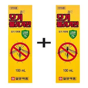 일양약품 모기기피제 모기물리기전 100ml 모스키토 에어로솔