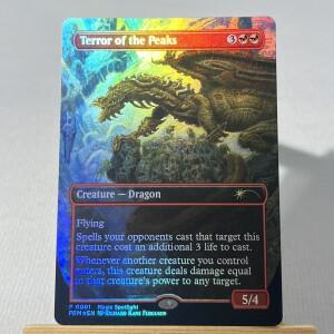 FDN DFT TDM FOIL6/002 TCG 프록시 매직 카드 트윈플레임 타이런트 오브 포지 앤 프론티어 라디언트 게더링