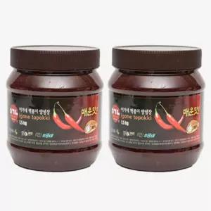 유쎌스토어 만능양념장 블랙라벨 1.5kg과 블랙라벨 1.5kg 다용도만능양념장