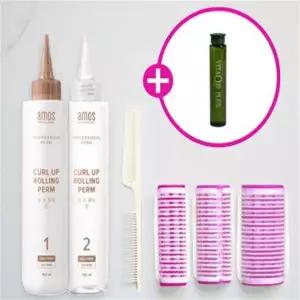 모류 교정펌 뿌리 볼륨 퍼머 셀프 앞머리 볼륨펌 모든 모발용 혼합세트