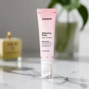 목 톤업 크림 화이트닝 바디 데이크림 브라이트닝 잡티 50ml 펌프형