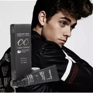 수염 자국 제거 면도 세럼 스킨 진정 남자 관리 화장품 커버 컨실러 크림 50ml