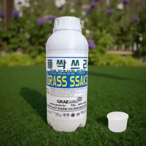 친환경 제초제 토양 잔디 다기능 복합 무해 무농약 강력 잡초 제거제 1L