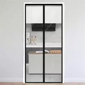 중문 대용 현관 외풍 바람막이 폴딩 도어 자바라