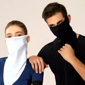 쿨링 소재 반다나 마스크 통 기성 헤드 밴드 여름 스포츠 쿨 패션 스카프 운동 용 머리띠