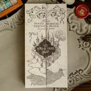 호환 해리포터 지도 마법 아카데미 호그와트 테마 HD 풀 버전 확장형 입체 마법 보 찾기 지도 생일 선