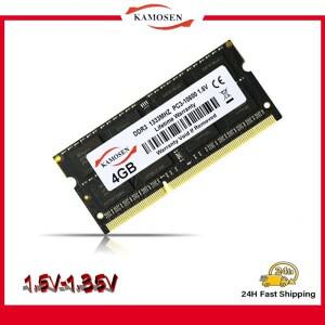 DDR3 RAM 4GB 8GB 16GB 32GB 1600 2400 2666 3200MHz 새로운 저전압 노트북 메모리 SODIMM 비 ECC