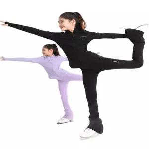 피겨스케이트 연습복 피겨바지 훈련복 팬츠 스케이팅 하의 방수 의상 레슨복