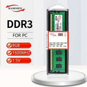 DDR3 2GB 4GB 8GB 데스크탑 메모리 1066 1333 1600 MHZ PC3 8500 12800U 240Pin 1.5V UDIMM