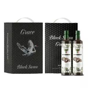 [아보아칸]오일선물세트 블랙스완(트러플250ML*2EA)+손잡이박스