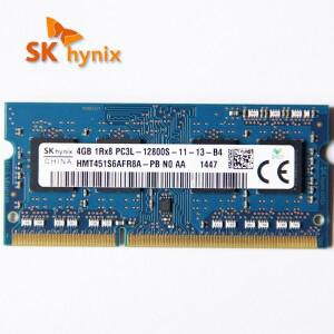SK 하이닉스 DDR3 4GB 8GB 1600MHz RAM 1Rx8 PC3L - 12800S 노트북 메모리 SODIMM 1.35V 미니 PC