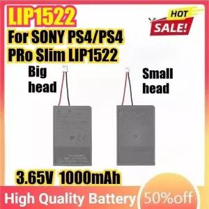 PS4/PS4 프로 슬림 LIP1522 듀얼쇼크 4 V1 V2 무선 컨트롤러 플레이 스테이션 게임 패드 3.65V 1000mAh 용