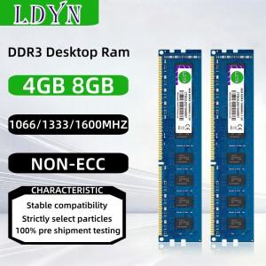 데스크탑 메모리 DIMM PC3-12800 4GB DDR3 1066Mhz 1333Mhz 1.5V
