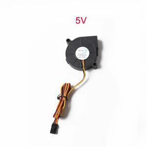 Prusa 블로우 방사형 냉각 선풍기 슬리브 베어링 전자 듀얼 MK3S + 3D 프린터 I3 MK2.5 12V 5V 5015 50mm