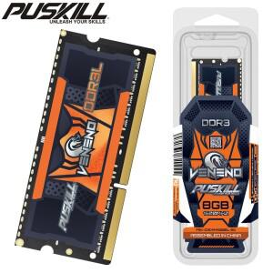 PUSKILL DDR3L Memoria RAM 노트북 8GB 4GB 1600MHz 1333MHz 1.35V 204핀 PC3L SODIMM 메모리