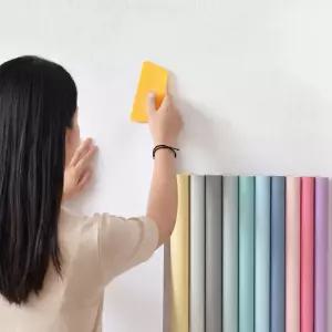 제이에스맘 붙이는벽지 셀프 도배 접착식 단색 시트지 60cmX5m