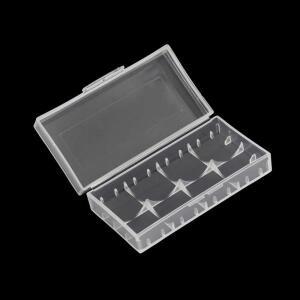 50 개/몫 환경 친화적 인 배터리 보관 상자 AA/AA/14500/18650/CR2/CR123A 액세서리 용 하드 플라스틱