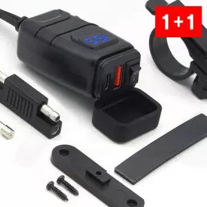 오토바이 핸드폰 거치대 스쿠터 방수 킥보드 핸들 클램프