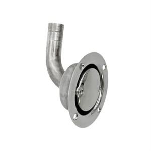 AM-스테인리스 스틸 플러시 마운트 가스 탱크 통풍구 선박용 카약용 19mm 연료 배기구 파이프 벤드