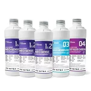 [필터탑스]호환 현대큐밍 더슬림 미니 P-M15CB0I 교체용 정수기 필터 1년관리세트