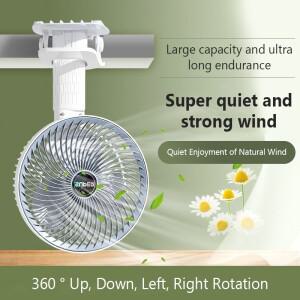 휴대용 데스크탑 전기 선풍기 USB 충전식 공기 순환기 냉각 팬 미니 클립 쿨러 가정 사무실용