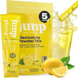 소금과 칼륨 칼로리 제로 탄수화물 없음 설탕 전해질 음료 믹스 스틱 케토 친화적 레모네이드 5팩이 포함된