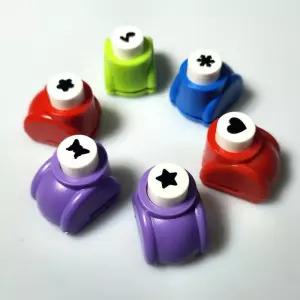 미니 모양 펀칭기 하트 별 꽃 모양 펀치