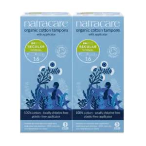나트라케어 탐폰 생리대 어플리케이터 레귤러 16매 X2 BNS