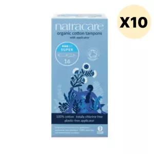 나트라케어 생리대 탐폰 어플리케이터 수퍼 16매 X 10 BNS