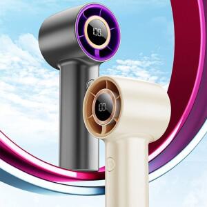 휴대용 초강력 에어 먼지털이 충전식 미니 USB 핸드헬드 터보 선풍기 3 단계 속도 조절 가능 150000RPM 고