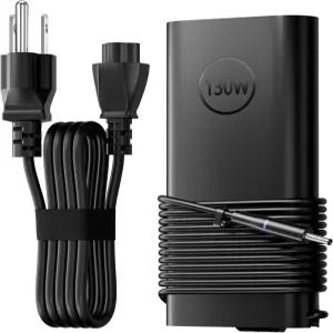 130W 4.5mm 원형 팁 AC 어댑터 노트북 충전기 Dell XPS 15 7590 9530 9550 9560 9570 Inspiron 7348