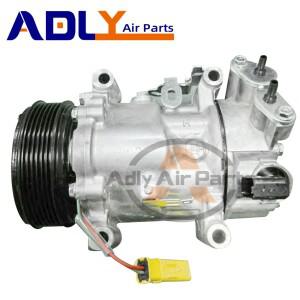 푸조 2008 MK2 1.2 가솔린 P24 9834779880 447140-8600용 에어컨 AC 컴프레서