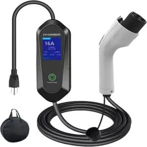 휴대용 전기차 충전기 GB/T to NEMA 5-15 중국 전기차(BYD 등)용 이동식 충전 스테이션 지연 타이머 5미터