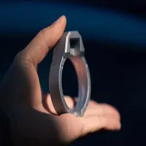 J1772 어댑터용 메탈 테슬라 모델 3 및 사이버트럭 충전기 잠금 장치(알루미늄 비 플랜지 어댑터와 함께