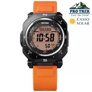 카시오 프로트렉 100M 방수 태양광 충전 스포츠 손목시계 PRG-69-4DR