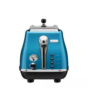 드롱기 클래식 토스터 블루 뚜껑 팝업 논슬립 6단  BNS