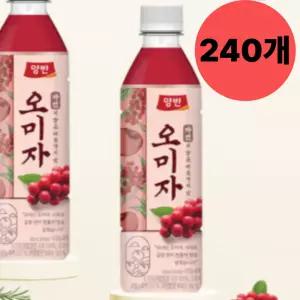 동원 양반 오미자 사과 전통 음료 500ml X 240병 대량 BNS