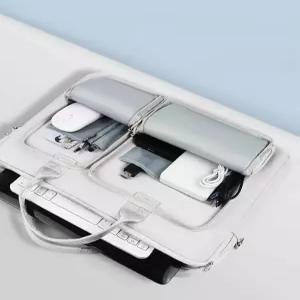 노트북 가방 넉넉한 수납 파우치 칸막이 게이밍 여행용