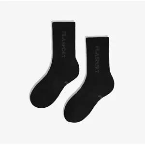 [휠라]휠라 로고 포인트 중목 양말 B1 FS261SC01X002 001 191