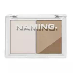 네이밍 플러피 볼륨 무광 쉐딩 듀오 소프트 웜 브라운 BNA